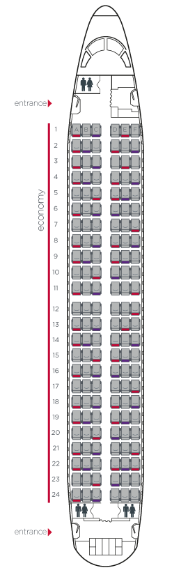 Схема салона 737 700